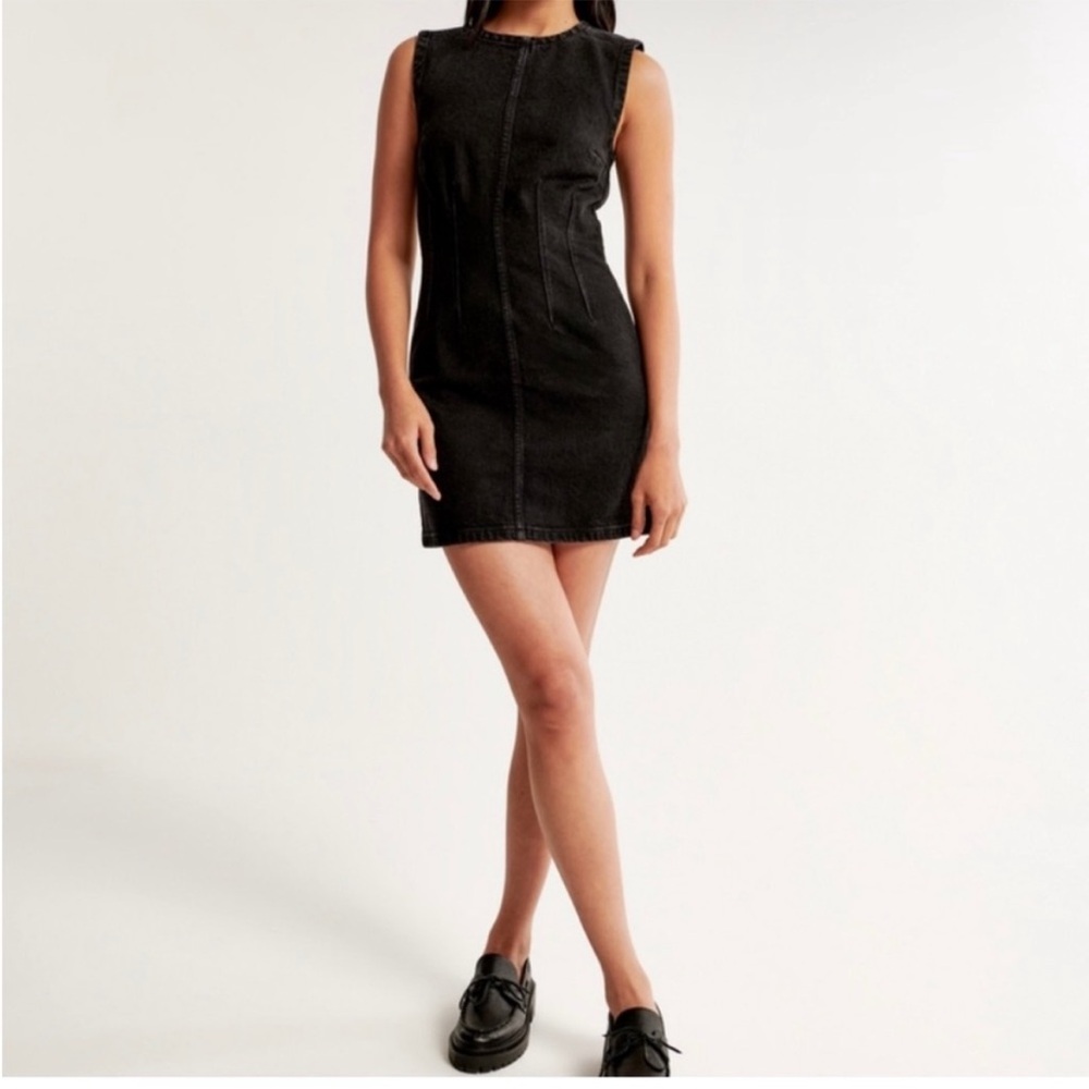 Abercrombie & Fitch Shell Denim Mini dress